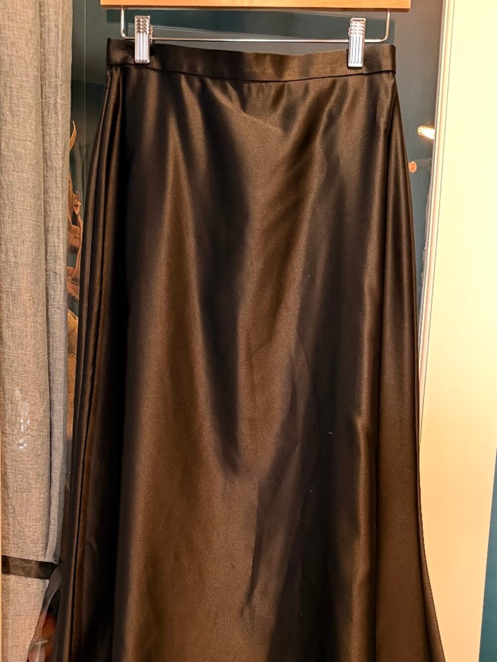 Tadashi full-length black evening skirt